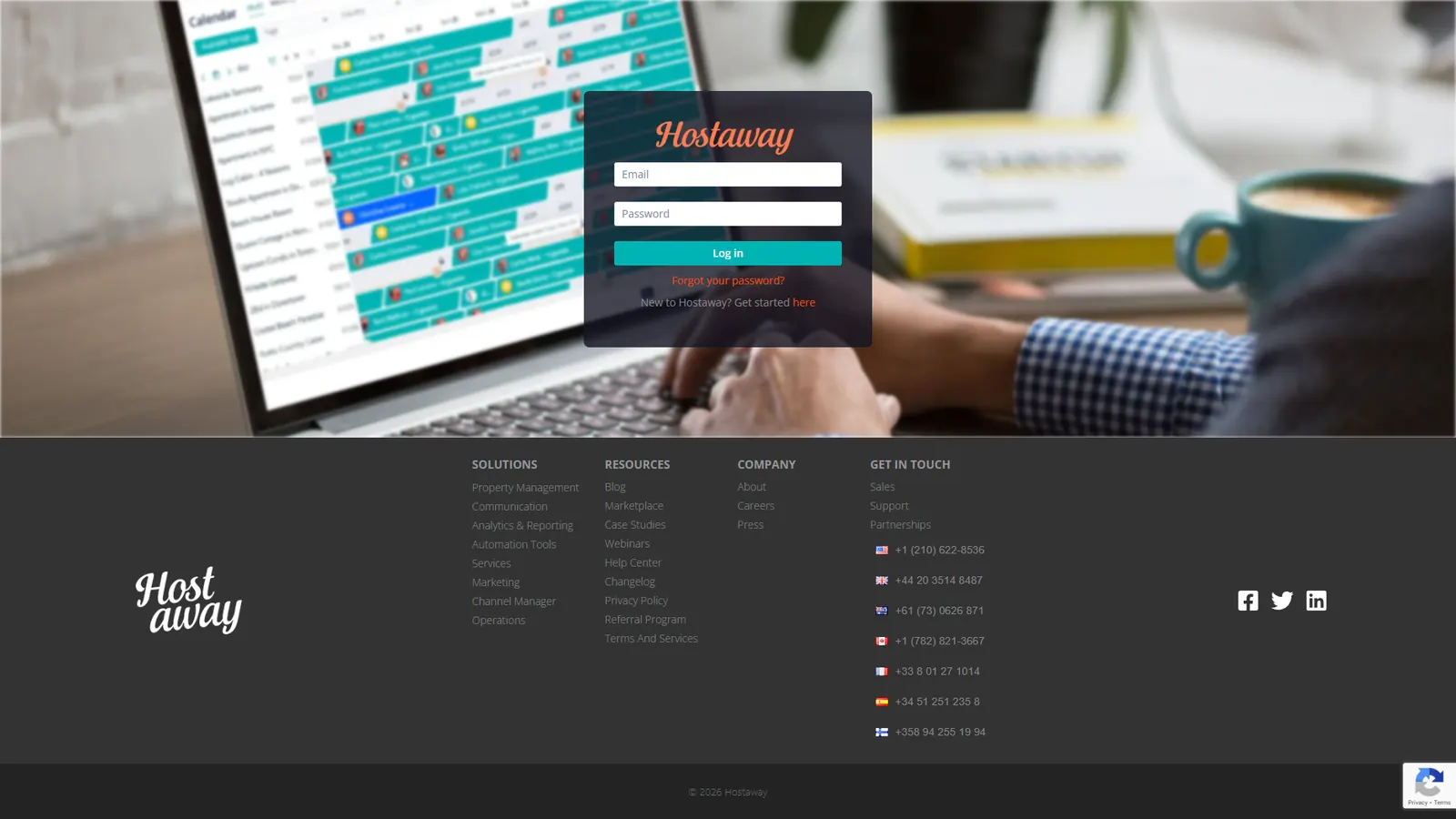Hostaway Login